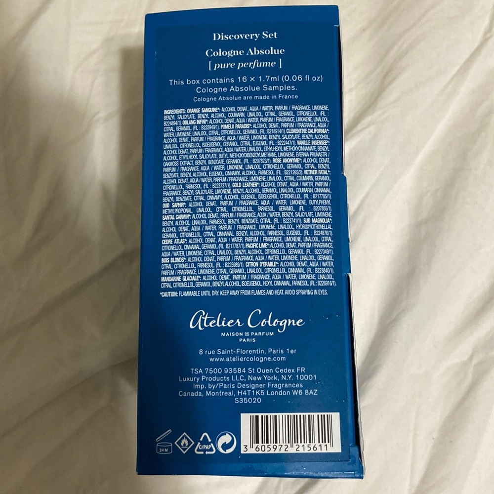 Atelier cologne discovery set (used)